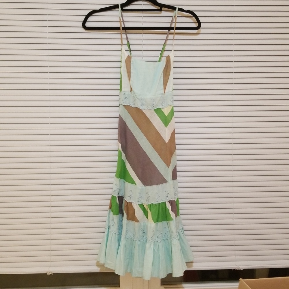 Free People Boho striped dress